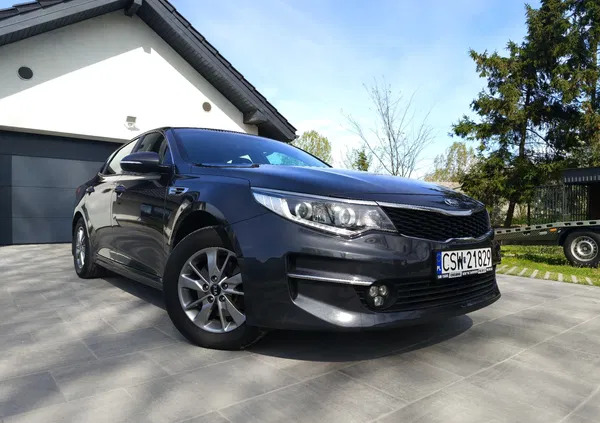 kujawsko-pomorskie Kia Optima cena 68757 przebieg: 158000, rok produkcji 2018 z Środa Wielkopolska